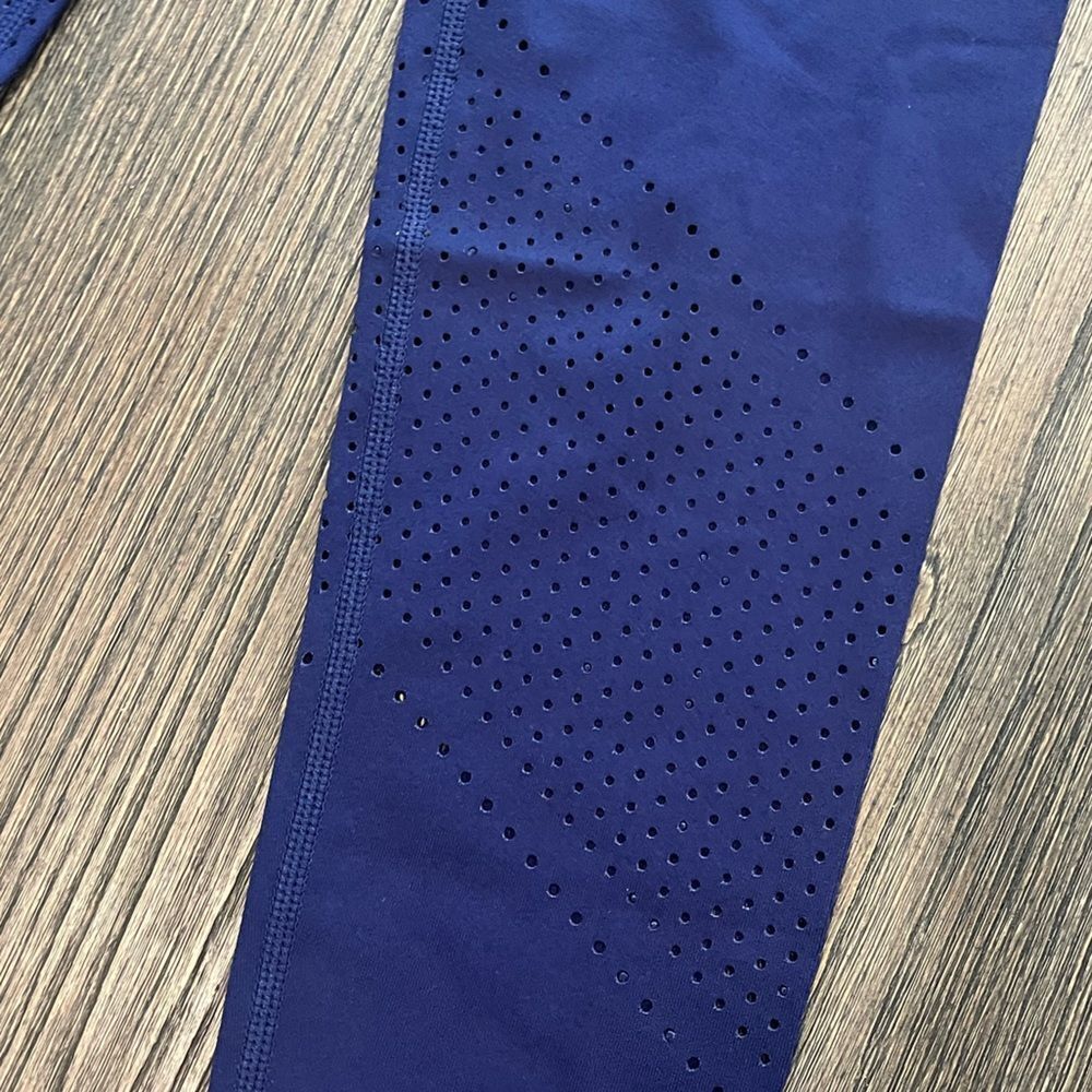 NWOT Tonal Womens Navy Blue High Waist Athletic Leggings Size XS - Picture 4 of 9